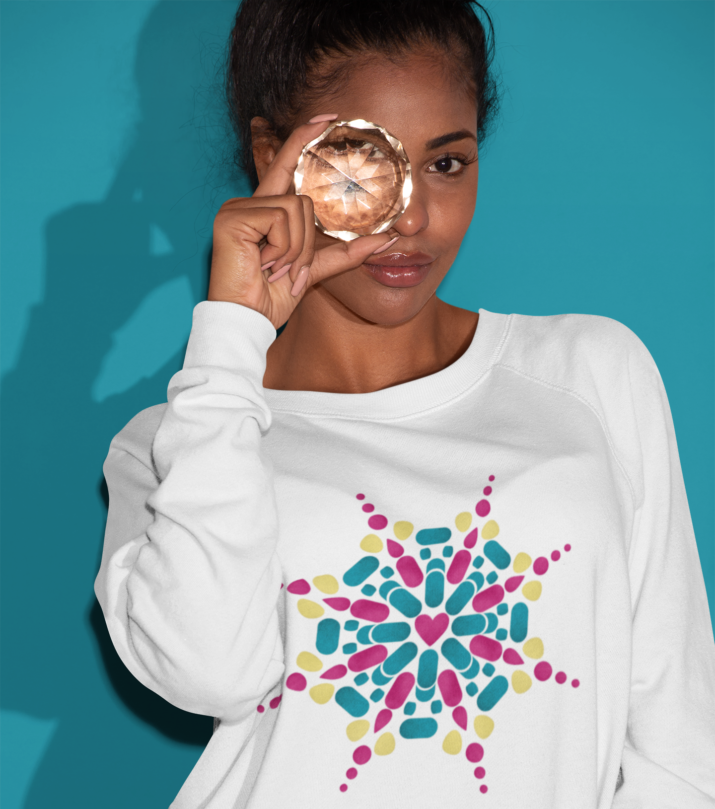 Manifest Love Mandala - Sweatshirt
